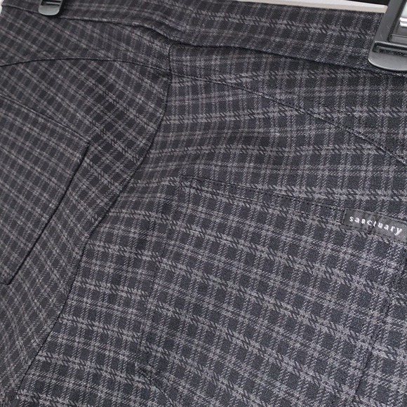 Sanctuary Owen plaid Ponte straight legging - Picture 9 of 15